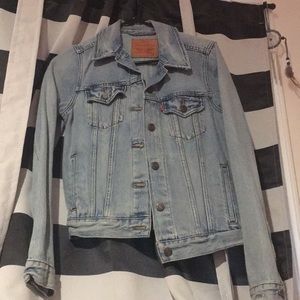 Levi’s faded denim jacket